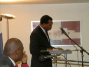 Le 14 novembre 2009 au focus de la diaspora congolaise à Paris